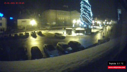 Střed obce Rokytnice nad Jizerou