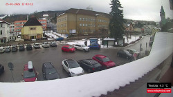 Střed obce Rokytnice nad Jizerou