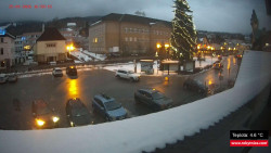 Střed obce Rokytnice nad Jizerou