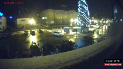 Střed obce Rokytnice nad Jizerou