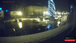 Střed obce Rokytnice nad Jizerou