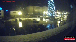 Střed obce Rokytnice nad Jizerou