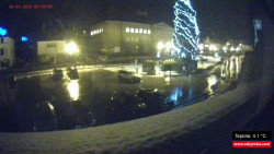 Střed obce Rokytnice nad Jizerou