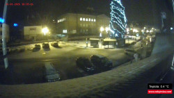 Střed obce Rokytnice nad Jizerou