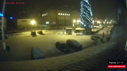 Střed obce Rokytnice nad Jizerou