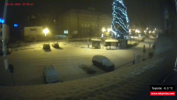 Střed obce Rokytnice nad Jizerou