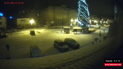 Střed obce Rokytnice nad Jizerou