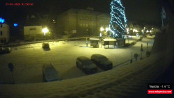 Střed obce Rokytnice nad Jizerou