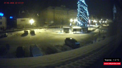 Střed obce Rokytnice nad Jizerou