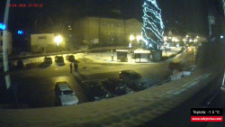 Střed obce Rokytnice nad Jizerou