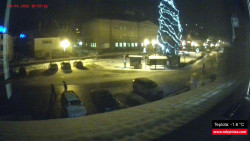 Střed obce Rokytnice nad Jizerou