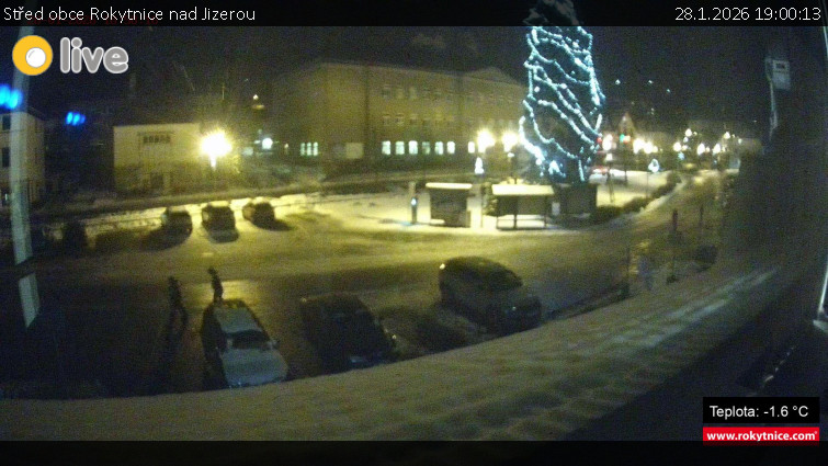 Město Rokytnice nad Jizerou - Střed obce Rokytnice nad Jizerou - 28.1.2026 v 19:00
