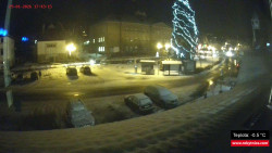 Střed obce Rokytnice nad Jizerou