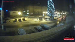 Střed obce Rokytnice nad Jizerou