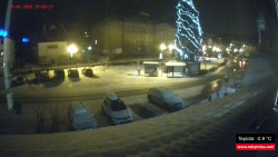 Střed obce Rokytnice nad Jizerou