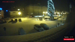 Střed obce Rokytnice nad Jizerou