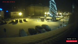 Střed obce Rokytnice nad Jizerou