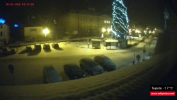 Střed obce Rokytnice nad Jizerou