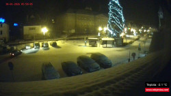 Střed obce Rokytnice nad Jizerou