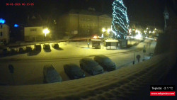 Střed obce Rokytnice nad Jizerou