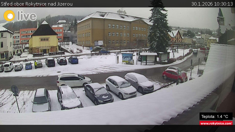 Město Rokytnice nad Jizerou - Střed obce Rokytnice nad Jizerou - 30.1.2026 v 10:30