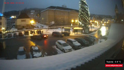 Střed obce Rokytnice nad Jizerou