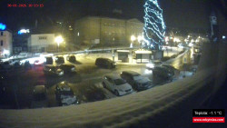 Střed obce Rokytnice nad Jizerou