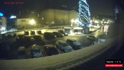 Střed obce Rokytnice nad Jizerou