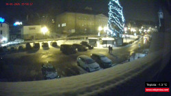 Střed obce Rokytnice nad Jizerou