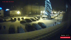 Střed obce Rokytnice nad Jizerou