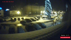 Střed obce Rokytnice nad Jizerou