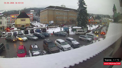 Střed obce Rokytnice nad Jizerou