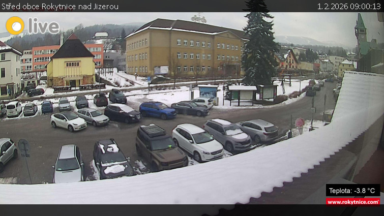 Město Rokytnice nad Jizerou - Střed obce Rokytnice nad Jizerou - 1.2.2026 v 09:00