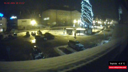 Střed obce Rokytnice nad Jizerou