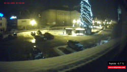 Střed obce Rokytnice nad Jizerou