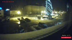 Střed obce Rokytnice nad Jizerou