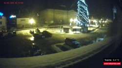 Střed obce Rokytnice nad Jizerou