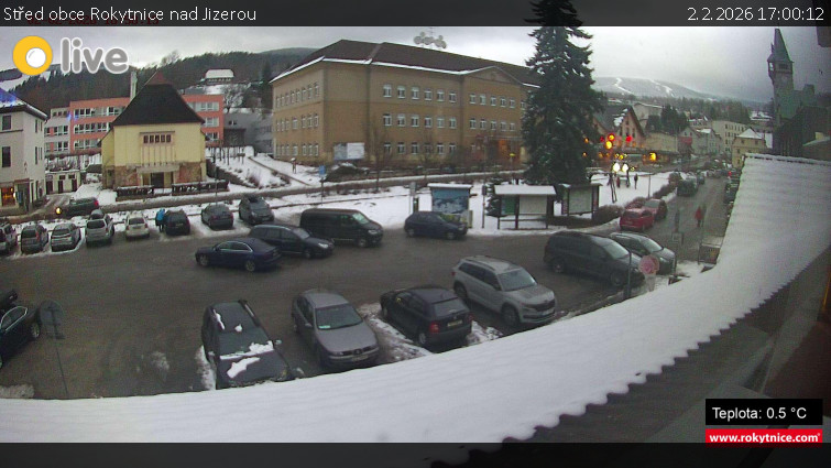 Město Rokytnice nad Jizerou - Střed obce Rokytnice nad Jizerou - 2.2.2026 v 17:00
