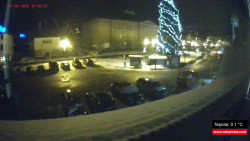 Střed obce Rokytnice nad Jizerou