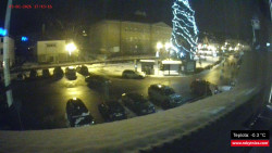 Střed obce Rokytnice nad Jizerou