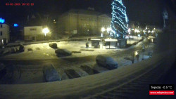 Střed obce Rokytnice nad Jizerou