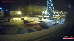 Střed obce Rokytnice nad Jizerou