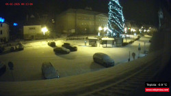 Střed obce Rokytnice nad Jizerou