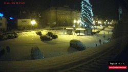 Střed obce Rokytnice nad Jizerou