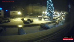 Střed obce Rokytnice nad Jizerou