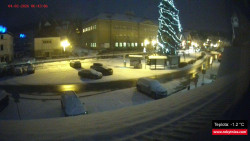 Střed obce Rokytnice nad Jizerou