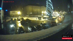 Střed obce Rokytnice nad Jizerou