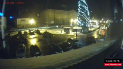 Střed obce Rokytnice nad Jizerou