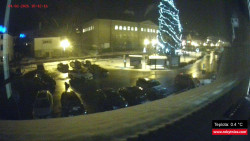 Střed obce Rokytnice nad Jizerou