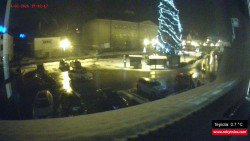 Střed obce Rokytnice nad Jizerou